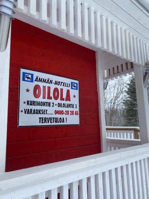 Aemmaen Hotelli Suomussalmi Exterior photo
